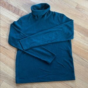 Uniqlo Women's Teal Turtleneck Sweater